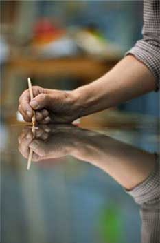 Finished piece detail